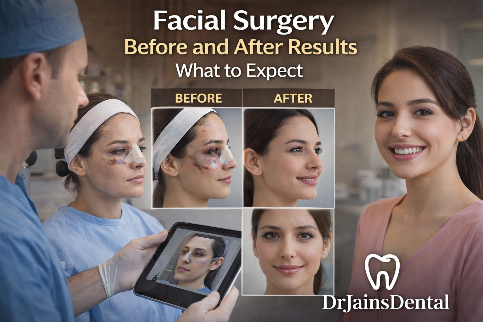 Facial Surgery Before and After Results: What to Expect